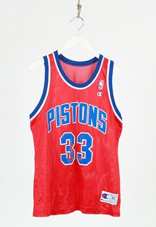 90S DETROIT PISTINS GRANT HILL NBA VEST