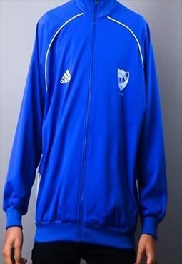 vintage adidas blue track jacket