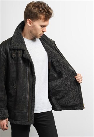 VINTAGE SUEDE AVIATOR JACKET