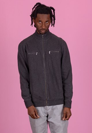 VINTAGE CALVIN KLEIN FULL ZIP JUMPER