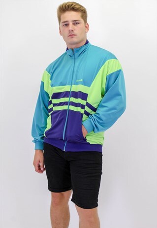 VINTAGE ADIDAS SHELL JACKET IN GREEN
