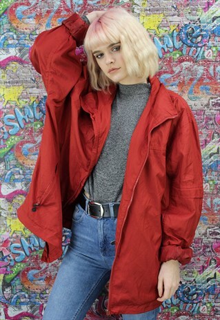 VINTAGE 90S SHELL JACKET / WINDBREAKER. UNISEX SPORTSWEAR.