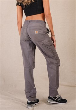 Vintage Carhartt Carpenter Trousers Women's Grey