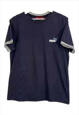 Vintage Puma T-Shirt classic in Blue M