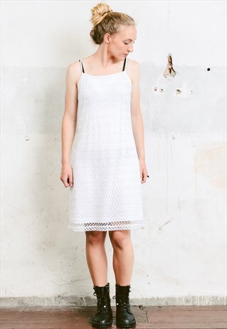 VINTAGE 90S MESH DRESS