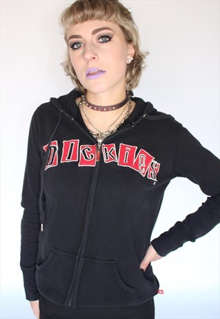 90S DICKIES GIRL ZIP UP HOODIE