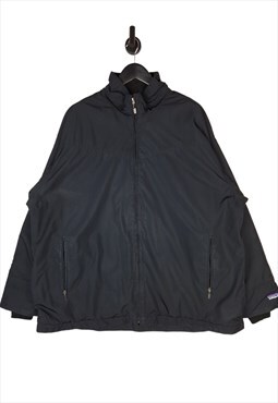 Men's Patagonia Fleece Lined Jacket In Black Size XXL