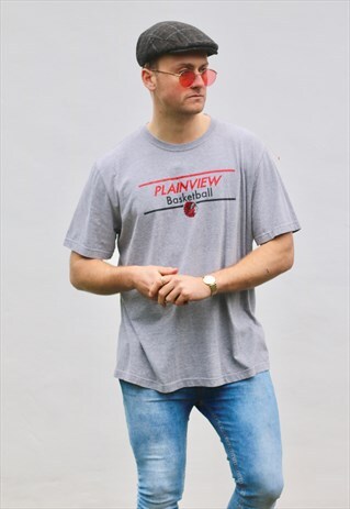 NIKE PLAINVIEW VINTAGE 90S SPORTSWEAR BASKETBALL T