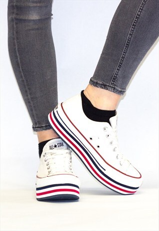 RETRO 90'S MEGA SPICE GIRL PLATFORM CONVERSE