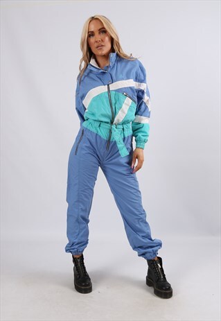 RARE VINTAGE 80'S LOFFLER FULL TRACKSUIT BOILERSUIT (HC4O)