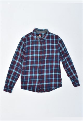 VINTAGE 90'S QUIKSILVER SHIRT CHECK MULTI