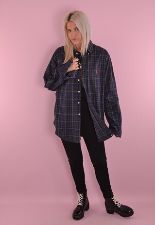 RALPH LAUREN CHECK SHIRT GRL1576