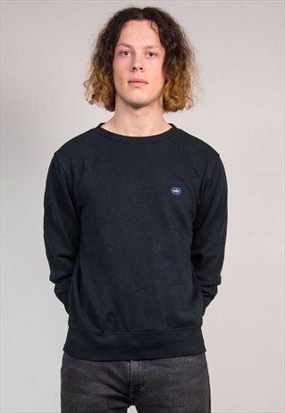 VINTAGE 90'S NIKE BLACK SWEATER JUMPER