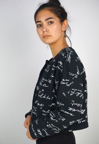 VINTAGE 90'S CROPPED SWEATSHIRT
