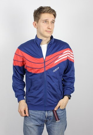 VINTAGE MENS ADIDAS ORIGINALS TRACK TOP SUIT JACKET