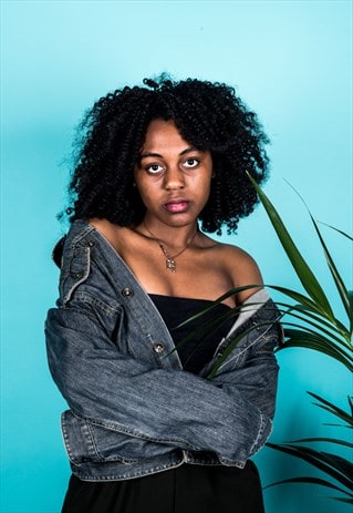 VINTAGE 1990S DENIM JACKET IN BLUE