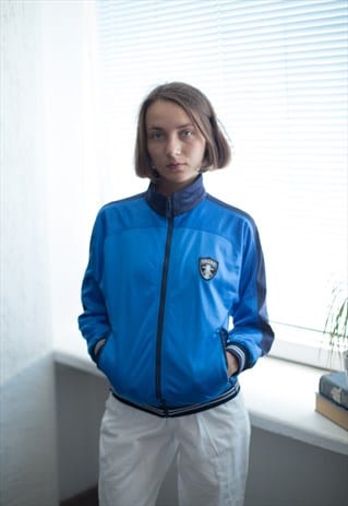 VINTAGE 90'S BLUE SPORTS TOP