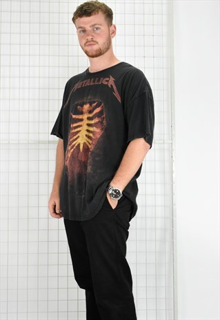 METALLICA RIBCAGE ROCK T-SHIRT