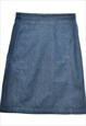 Vintage Woolrich Denim Skirt - M