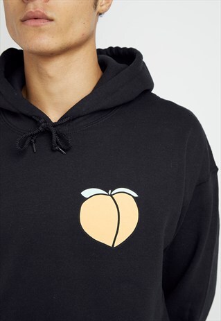 PEACHY BLACK HOOD