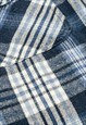 VINTAGE SHIRT 90S GRUNGE CHECKED FLANNEL SHACKET