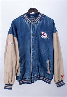 Vintage NASCAR Dale Earnhardt Jr. Varsity Jacket