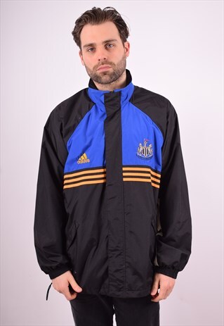 ADIDAS MENS VINTAGE WATERPROOF JACKET XL MULTI 90'S