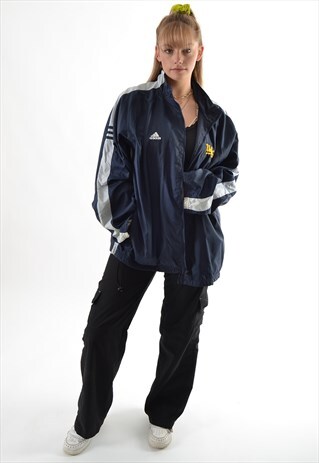BLUE ADIDAS UCLA SHELL JACKET GTJ3894