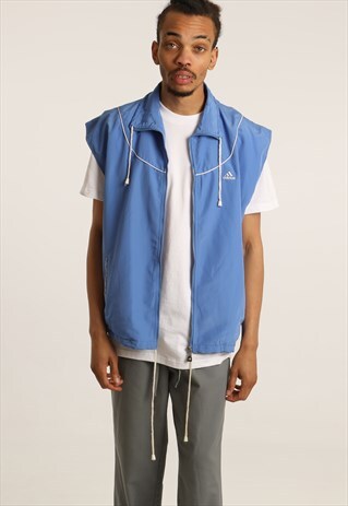 VINTAGE ADIDAS LIGHTWEIGHT FESTIVAL GILET