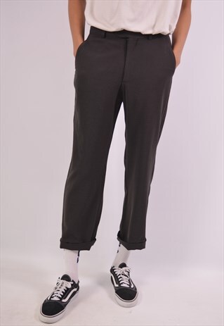 VINTAGE GIORGIO ARMANI TROUSERS BLACK