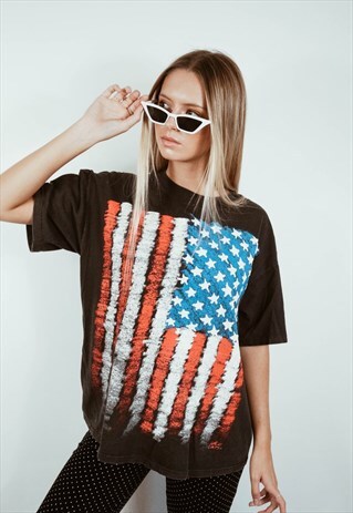 VINTAGE 90S USA VACATION T-SHIRT