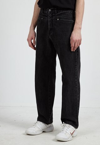 VINTAGE BLACK GUESS DENIM JEANS