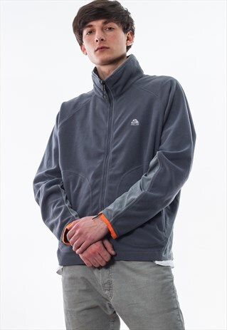 VINTAGE NIKE ACG FULL ZIP JACKET GREY