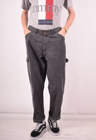 NORTH SAILS MENS VINTAGE TROUSERS W38 L30 GREY 90S