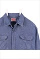 VINTAGE 90'S WRANGLER SHIRT DENIM LONG SLEEVE BUTTON UP