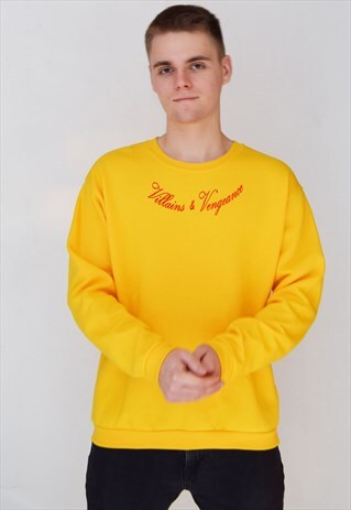 YELLOW TATTOO (RED) SWEATSHIRT