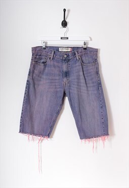 Vintage levi's 514 cut off denim shorts w36 BV5474