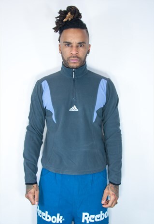 VINTAGE ADIDAS 1/4 ZIP FLEECE