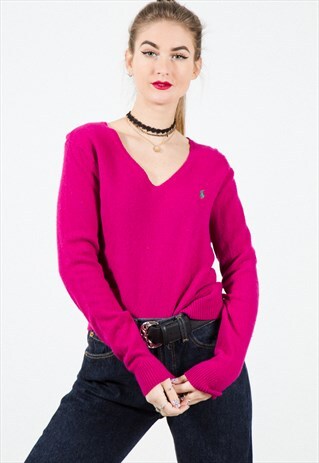 ON SALE VINTAGE 80S P. RALPH LAUREN KNITWEAR JUMPER / S0652