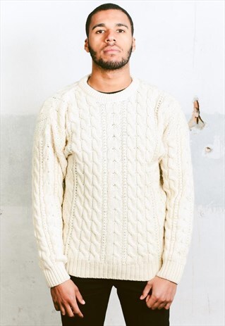 VINTAGE CABLE KNIT JUMPER