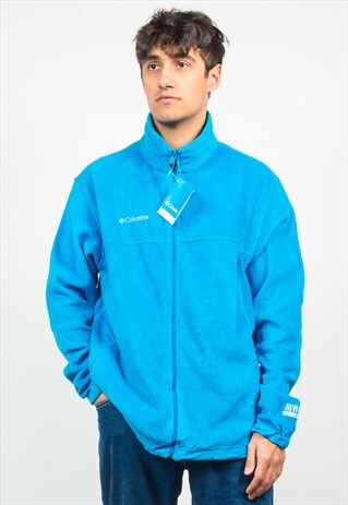 COLUMBIA BLUE FLEECE JACKET