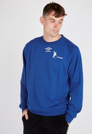 VINTAGE BLUE UMBRO SWEATSHIRT
