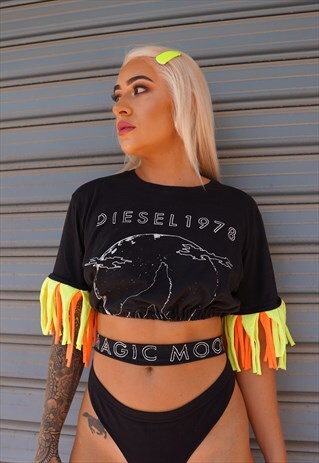 REWORKED DIESEL CROPTOP