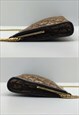 VINTAGE DIOR CD OBLIQUE MONOGRAM WALLET REWORKED, WOC, BROWN