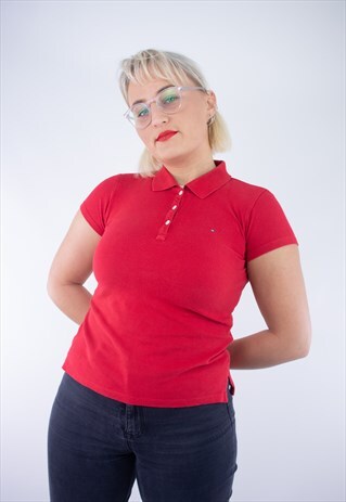 VINTAGE TOMMY HILFIGER BASIC CLASSIC POLO SHIRT
