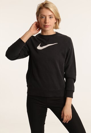 VINTAGE NIKE EMBROIDERED LOGO SWEATSHIRT