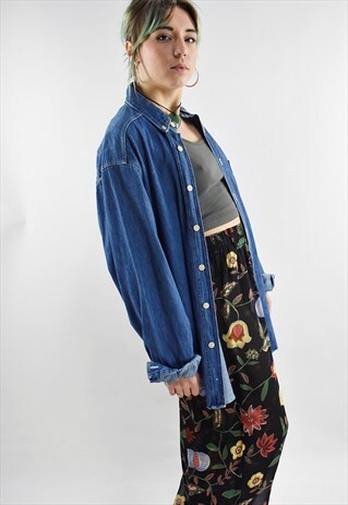 VINTAGE ARMANI DENIM SHIRT