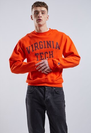 VINTAGE CHAMPION VIRGINIA TECH SWEATSHIRT