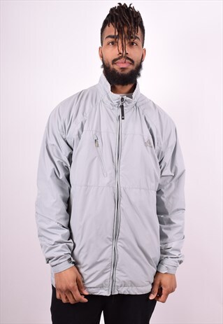 ADIDAS MENS VINTAGE JACKET XL GREY 90'S