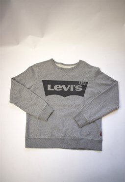Vintage 90s Levi's Grey Logo Sweatshirt